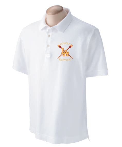 L) Boy's Loyola Academy Uniform Polo shirt Product Details // Loyola Academy Rowing // SP Custom ...