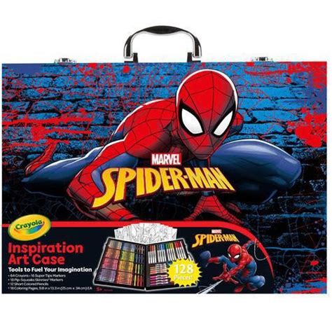 Crayola Marvel Spider-Man Inspiration Art Case Spiderman, Hobbies & Toys, Stationery & Craft ...