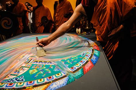 Photos: Sand Mandala Closing Ceremony