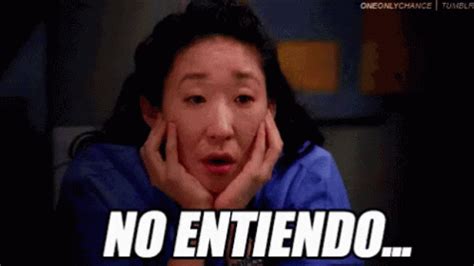 No Entiendo No Comprendo GIF - No Entiendo No Comprendo Cristina Yang - Discover & Share GIFs