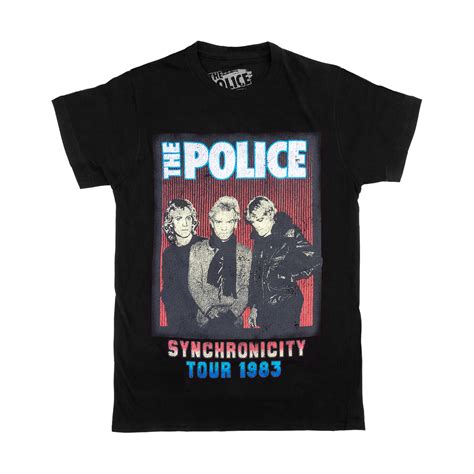 The Police Synchronicity Tour T-shirt | Shop the The Police Official Store