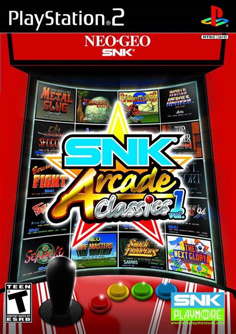 SNK Arcade Classics Volume 1 Sony Playstation 2 Game