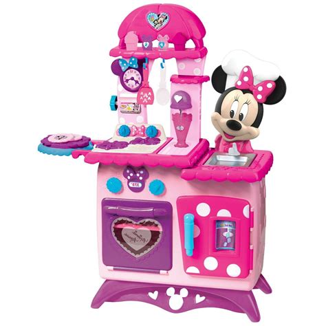 Minnie Mouse Kitchen Play Set Kids Girls Pretend