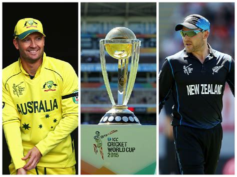 ICC World Cup 2015 Finals: Australia vs New Zealand - Player vs Player ...