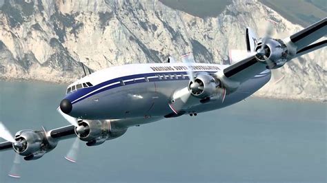 Flying on the Breitling Super Constellation - YouTube