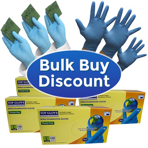 Nitrile Gloves | Blue Nitrile Gloves | Disposable Gloves | JustGloves