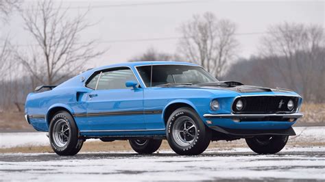 Grabber Blue 1969 Ford Mustang