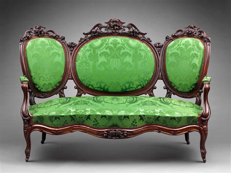 Sofa (from a Rococo revival parlor set) | Museum of Fine Arts, Boston