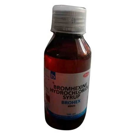 100ml Brohex Cough Syrup at Rs 68 in New Delhi | ID: 25970952962