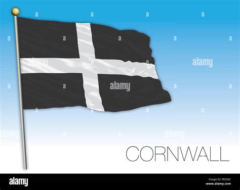 Cornwall flag Stock Vector Images - Alamy