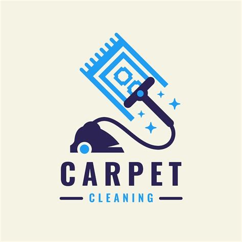 Free Vector | Carpet cleaning logo design