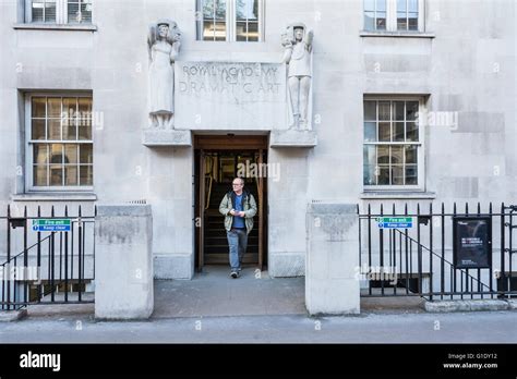 Royal Academy of Dramatic Art (RADA) on Gower Street, Bloomsbury London England UK Stock Photo ...