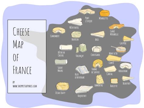 26 Types of popular French cheeses to enjoy