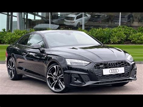 2022 Brand New Audi A5 2.0 TDI 40 Black Edition S Tronic quattro | Stoke Audi - YouTube