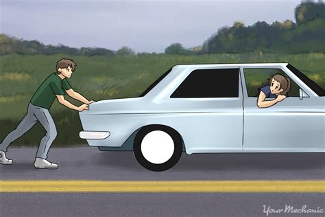 How To Push A Car Up A Hill By Yourself - Car Retro