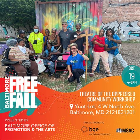 Theatre of the Oppressed Community Workshop | Free Fall Baltimore