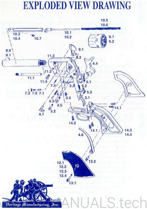 Heritage Manufacturing Rough Rider Single Asction Revolver Instructions ...