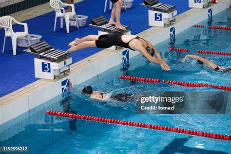 Relay Race Swim Photos and Premium High Res Pictures - Getty Images