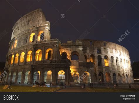 Coliseum Night Image & Photo (Free Trial) | Bigstock