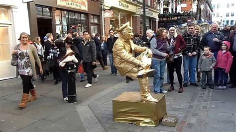 A New Video, Street artist at London Covent Garden, a must see! - YouTube