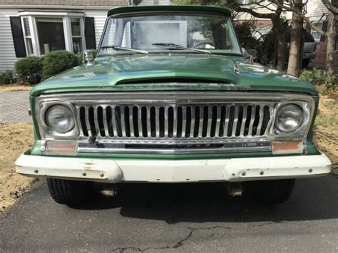 1974 Jeep J10 J20 Gladiator Pickup Unmolested Low Mileage Original Survivor - J4a462mn05780