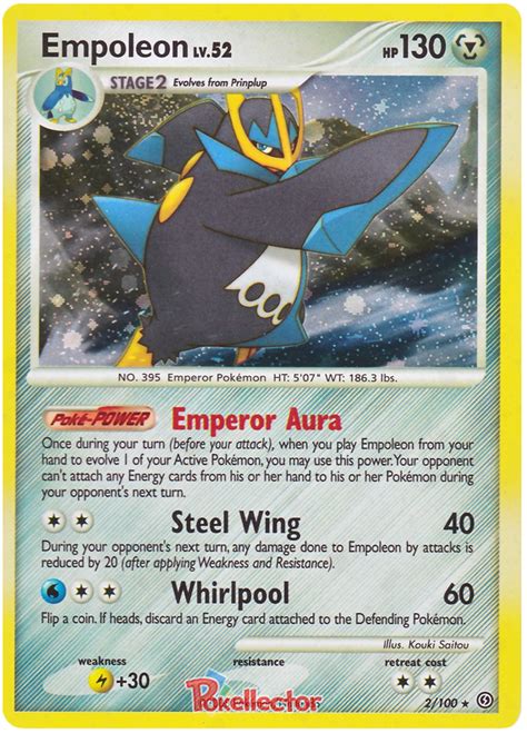 Empoleon - Stormfront #2 Pokemon Card