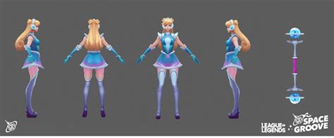 ArtStation - Space Groove Lux, Tereza Rozumkova | Lux, League of legends characters, Character ...