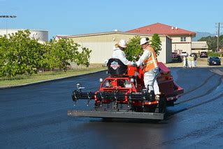 NAVFAC Hawaii Personnel Train with New Pavement Sealing Ma… | Flickr