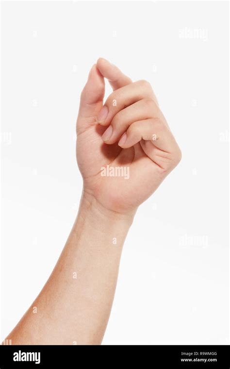 lightly clenched hands and arms Stock Photo - Alamy