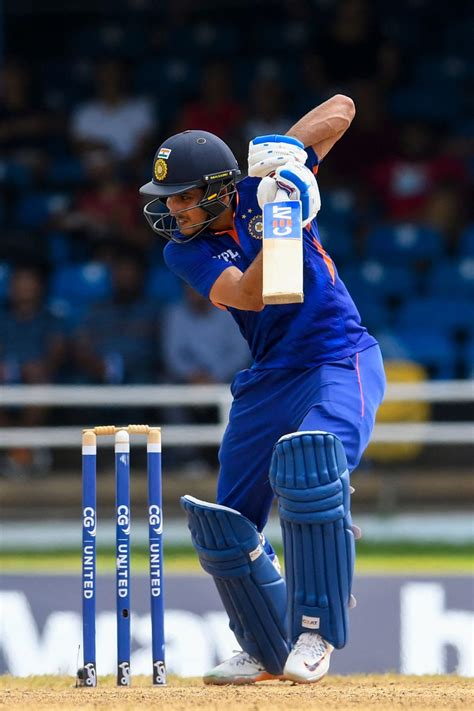 Shubman Gill punches one square through the off side | ESPNcricinfo.com