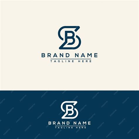 Premium Vector | SB Logo Design Template Vector Graphic Branding Element.