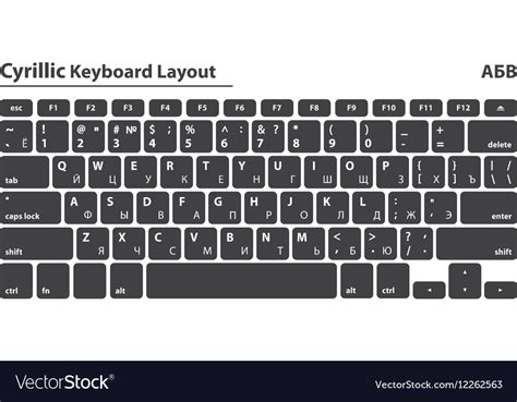 Cyrillic Keyboard Layout