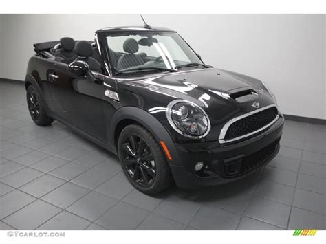 2013 Midnight Black Metallic Mini Cooper S Convertible #75669682 | GTCarLot.com - Car Color ...