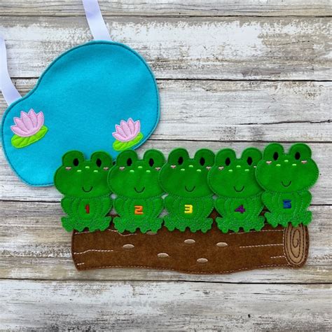 Frog on a Log - Etsy