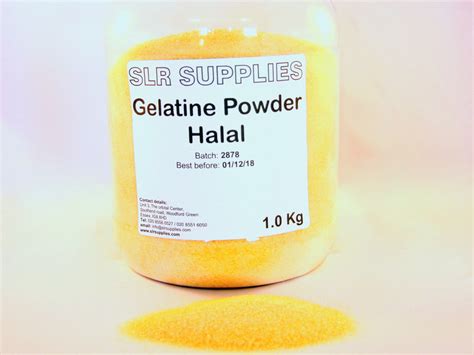 GELATINE POWDER HALAL (200 BLOOM) – Bakery and Patisserie Products