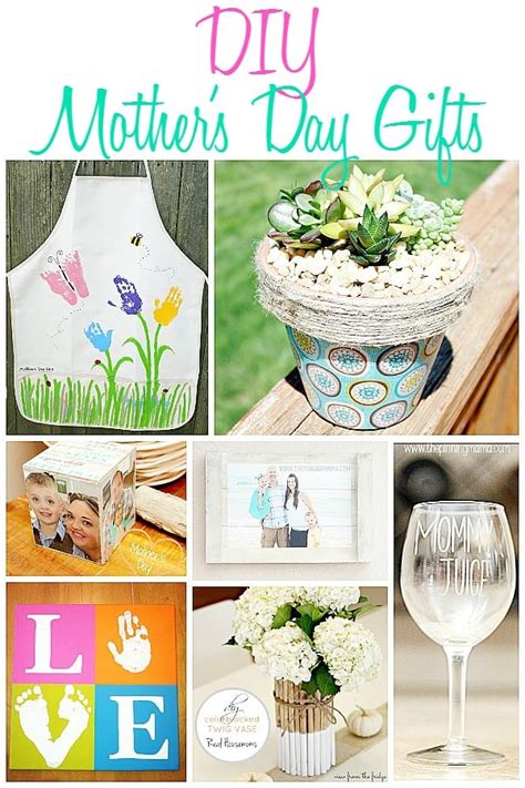 DIY Mother's Day Gifts • The Pinning Mama