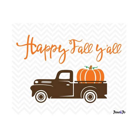 Fall truck svg,Pumpkin Truck SVG,silhouette, cricut, clipart - Inspire ...