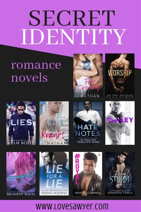 Secret Identity Romance Novels - Book Recommendations - Love, Sawyer