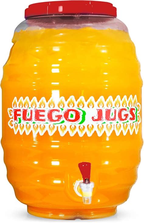 5 Gallon Aguas Frescas Water Juice Beverage Container Jug With Spout ...