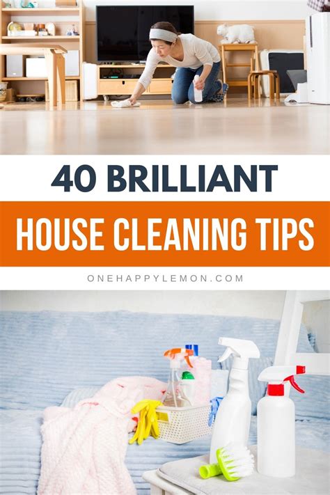 40 best house cleaning tips for your home – Artofit