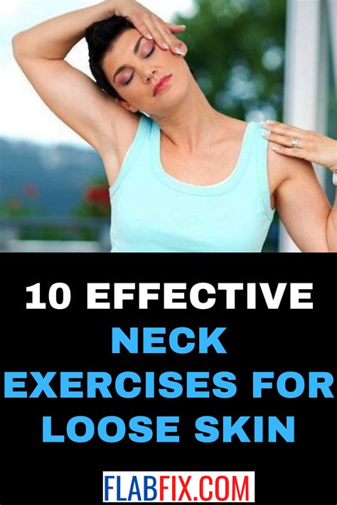 10 Effective Neck Exercises for Loose Skin - Flab Fix