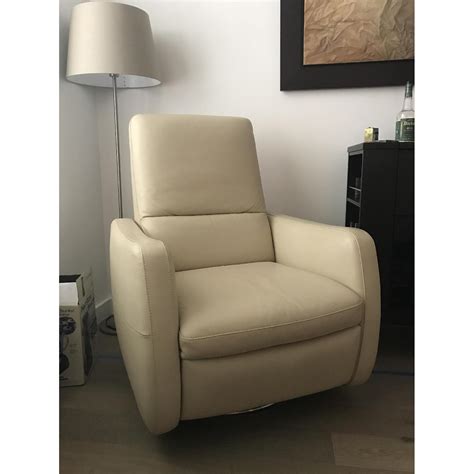 Italsofa Italian Leather Recliner - AptDeco