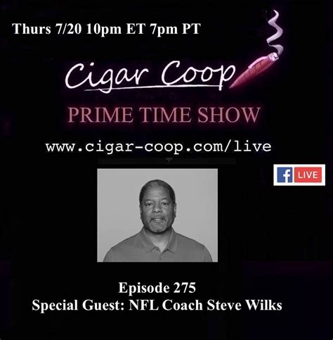 Announcement: Prime Time Episode 275: Steve Wilks | Cigar World