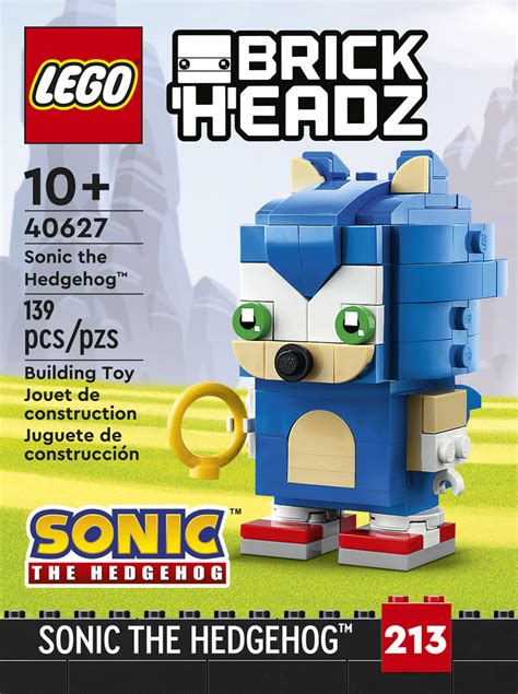 LEGO Sonic the Hedgehog BrickHeadz Officially Announced - The Brick Fan