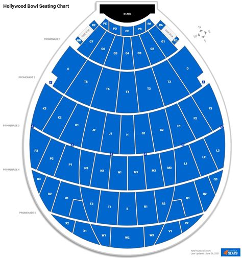 Hollywood Bowl Pool Circle - Concert Seating - RateYourSeats.com