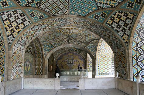 golestan palace. The oldest of the historic monuments in Tehran, a ...