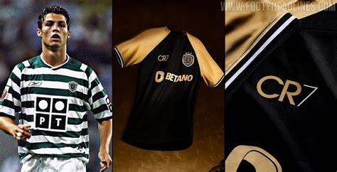 Erstes CR7-Branding-Trikot überhaupt: Nike Sporting Lissabon 23-24 ...