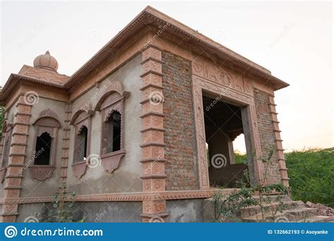 Image of Abandoned Temple in Forest Park , Shot at Jodhpur Stock Image ...