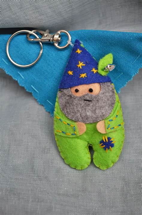 Keyring Gnome | Etsy