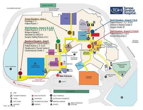 Campus Map Tampa General Hospital Campus Map Map Campus | Images and ...